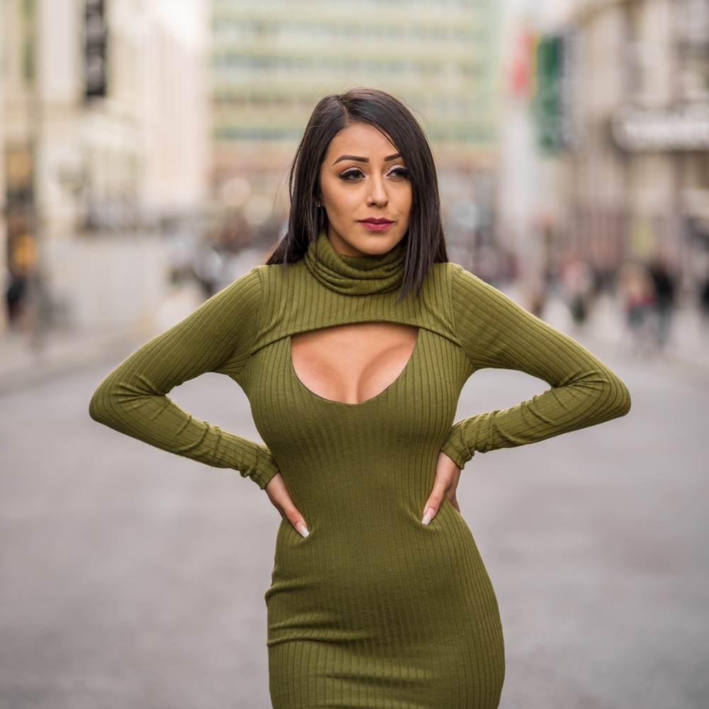 Hot Miami Styles Sweater dress